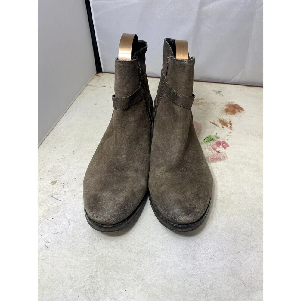 BDG Brown Leather Ankle Booties Women's Size 10